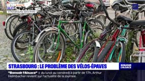 Strasbourg: le problème des vélos-épaves