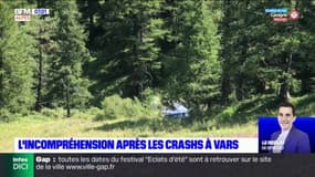 Vars: l'incompréhension après les deux crashs d'aéronefs dimanche