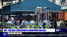 La suppression des terrasses chauffées en 2021 fait débat