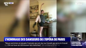 L'hommage des danseurs de l'Opéra de Paris - 17/04