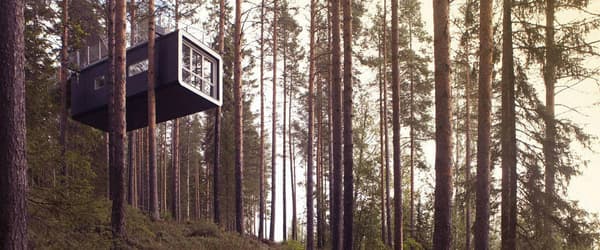 Le concept Tree Hotel- "la cabine"- Suède 