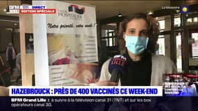 Nord: Près de 400 vaccinés ce week-end à Hazebrouck