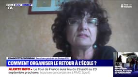 Francette Popineau (Snuipp-FSE): "Revenir à l'école dans de mauvaises conditions c'est peut-être se préparer à une 2e vague épidémique"