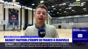 Basket fauteuil: l'équipe de France à Deauville