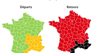 Il sabato è classificato come rosso a livello nazionale e nero in tutto il Mediterraneo.
