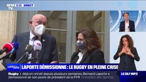 Bernard Laporte démissionne de son poste de président de la Fédération française de rugby