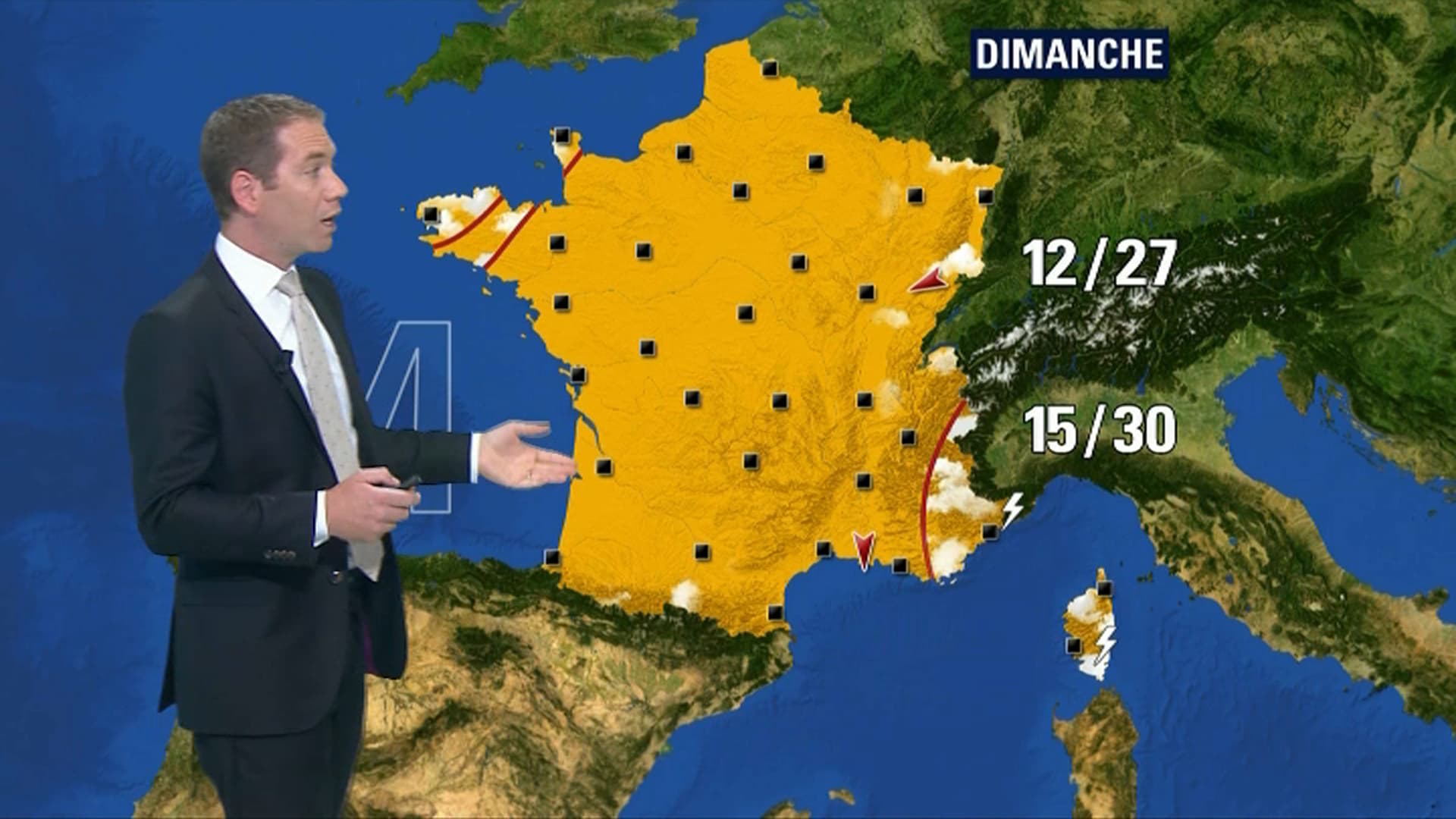 meteo dimanche