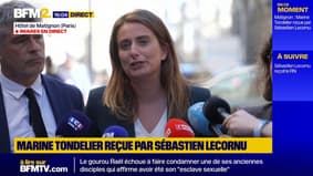 Marine Tondelier sur son rendez-vous à Matignon : "On a été francs, cash"  