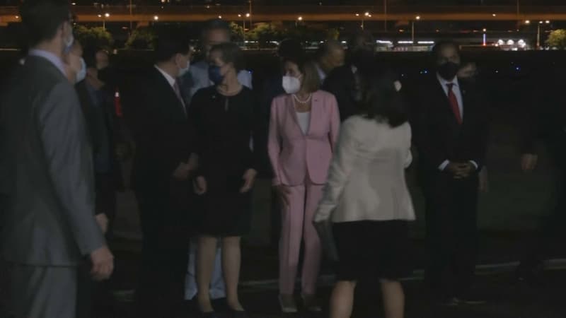 EN DIRECT - Visite de Nancy Pelosi à Taïwan: Pékin dénonce l'attitude 
