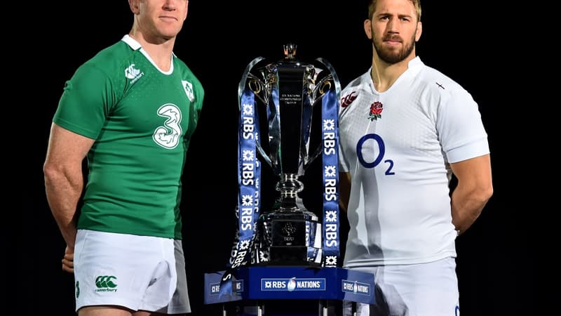 Paul O'Connell et Chris Robshaw