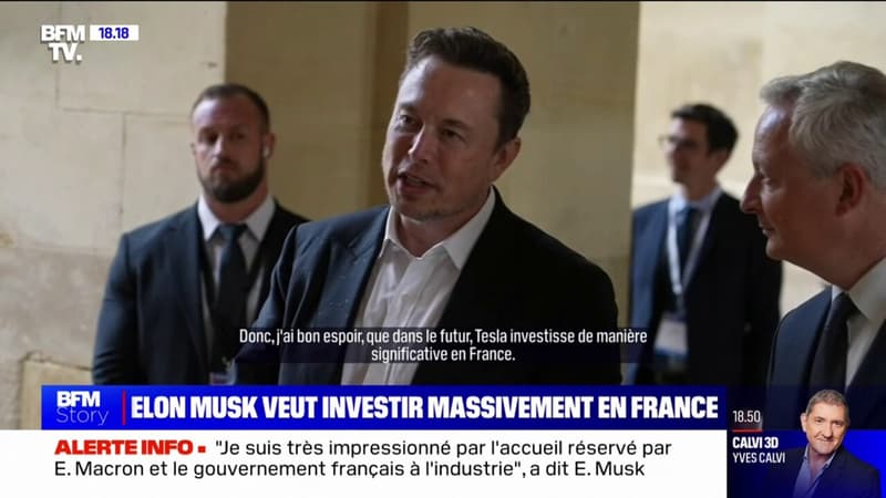 Choose France: Elon Musk envisage d'investir 