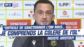 OM-OL: "Difficile de sanctionner l'OM mais je comprends la colère de l'OL" insiste Aristouy