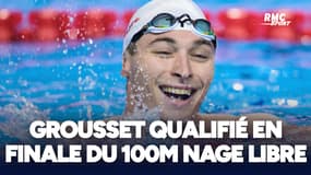 Mondiaux de natation : "J’ai fait le job, il y a quelque chose à jouer en finale", prévient Grousset
