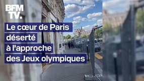  JO 2024: le cœur de Paris s'est vidé, à quatre jours de la cérémonie d'ouverture  