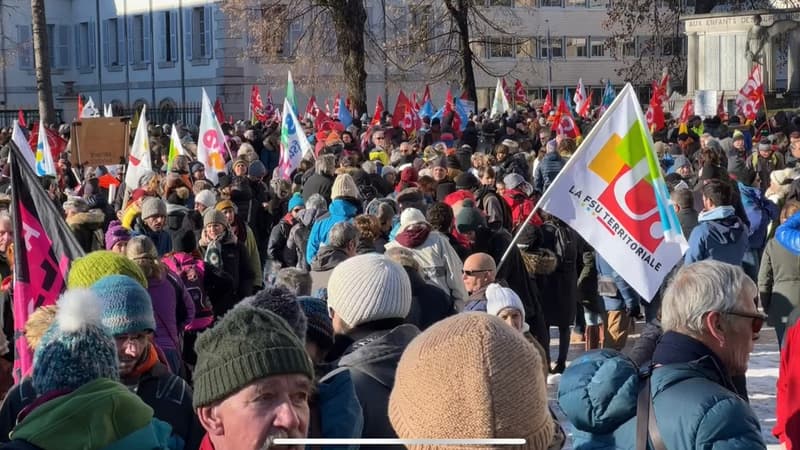 Une manifestation contre la réforme des retraites a eu lieu à Gap ce jeudi.