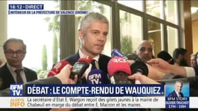 Laurent Wauquiez: "Le danger de ce grand débat c'est qu'on sorte avec des propositions très éloignées de ce qu'attendent les Français"