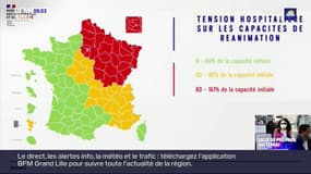 Sur quels critères le rouge a-t-il été retenu pour les départements du Nord et du Pas-de-Calais?