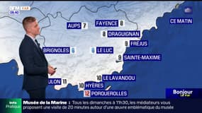 Météo Var: de belles éclaircies dans l'après-midi, 21°C attendus à Sainte-Maxime