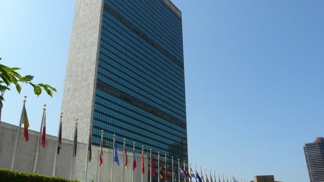 Le siège de l'ONU à Manhattan.