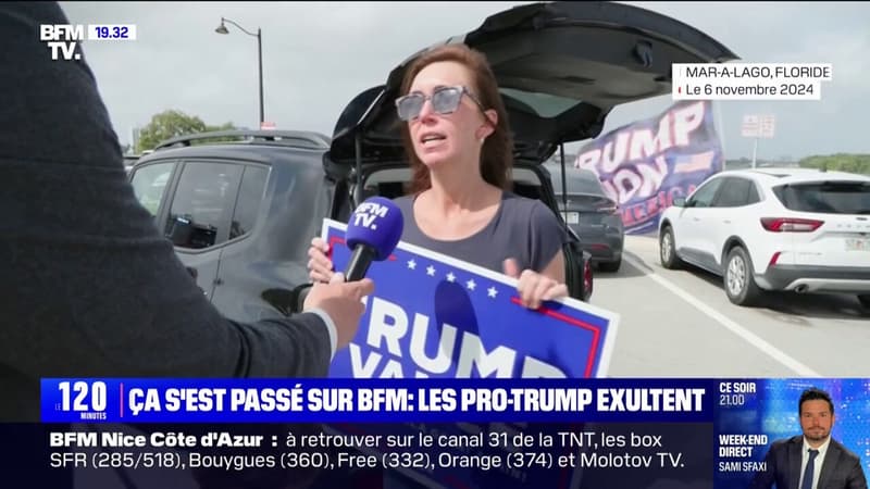 ÇA S'EST PASSÉ SUR BFM: les pro-Trump exultent