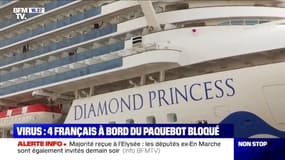 Coronavirus: 4 français sont bloqués à bord du paquebot "Diamond princess" 