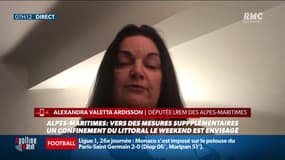 Situation inquiétante dans les Alpes-Maritimes: "S'il faut passer par un reconfinement local le week-end, essayons: il faut agir, et vite" - Alexandra Valetta Ardisson, députée LREM des Alpes-Maritimes