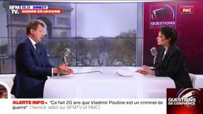 Jadot : "Ca fait 20 ans que Vladimir Poutine est un criminel de guerre"