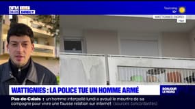 Wattignies: un homme menaçant et armé a été abattu par la police