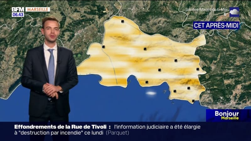 Météo Bouches-du-Rhône: nuages et ciel voilé, jusqu'à 15°C à Arles et Aubagne