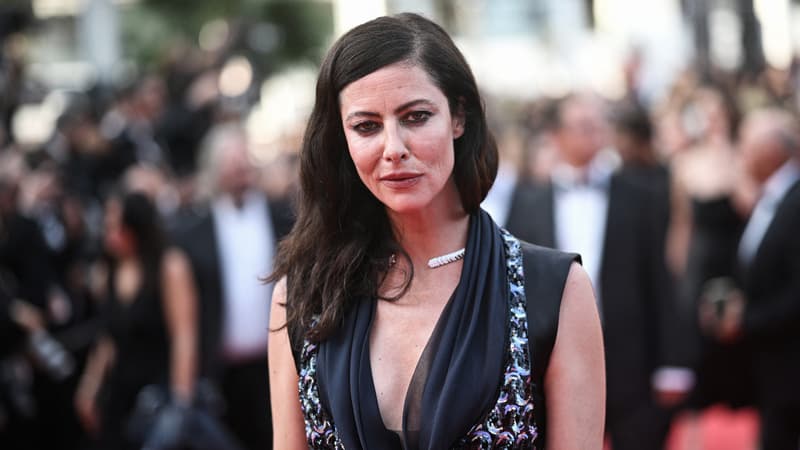 L'actrice Anna Mouglalis en mai 2022 au festival de Cannes