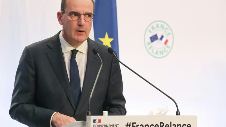 Le Premier ministre Jean Castex présente le plan de relance de l'économie, le 3 septembre 2020 à Paris
