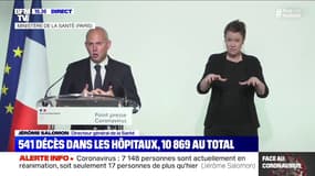 Jérôme Salomon: "Il n'y a pas d'objectifs chiffrés de tests en Ehpad"