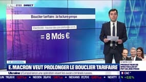 Emmanuel Macron veut prolonger le bouclier tarifaire