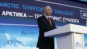 Discours de Vladimir Poutine lors du Forum sur l'Arctique, le 30 mars 2017.