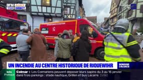 Haut-Rhin: incendie dans une maison du centre historique de Riquewihr