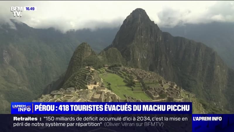 Violences au Pérou: le site du Machu Picchu fermé, 418 touristes évacués