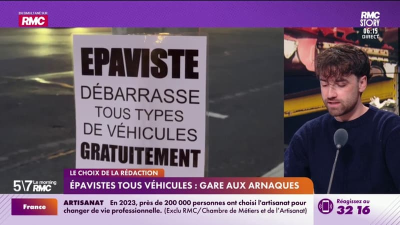 Epavistes tous véhicules : gare aux arnaques