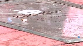 La plaque de Joao Félix, souillée par les fans de l'Atlético