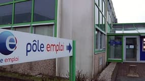 Le Pôle emploi de Nantes devant lequel un homme s’est immolé par le feu mercredi 13 février 2013.