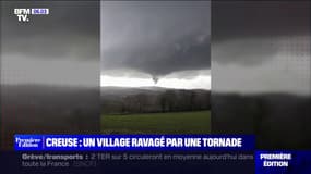 "Je n'ai jamais vécu ça": une petite tornade cause d'importants dégâts dans un village de la Creuse
