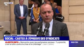 Laurent Berger (CFDT) :"On a constaté une volonté de dialogue de la part du Premier ministre"