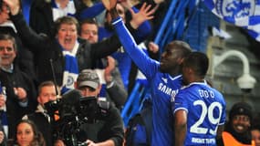 Demba Ba et Samuel Eto'o