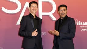 Léon Debbouze et Jamel Debbouze, le 23 février 2024