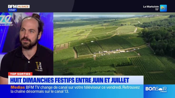 Top Sorties Alsace du vendredi 6 juin - Huit dimanches festifs entre juin et juillet 