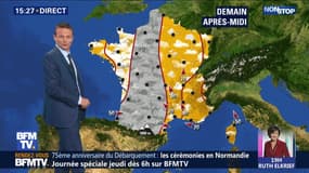 La météo pour ce mercredi 5 juin 2019