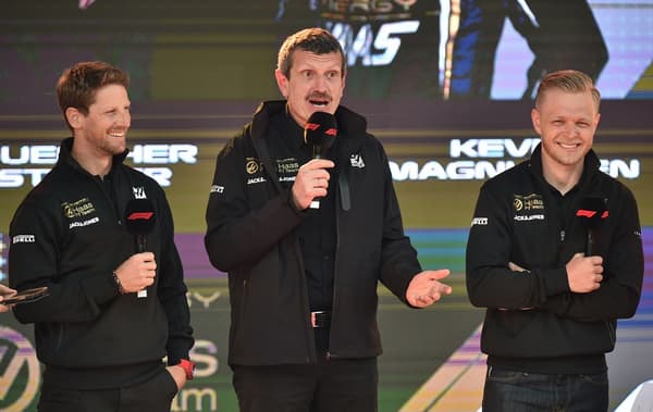 Grosjean, Steiner et Magnussen