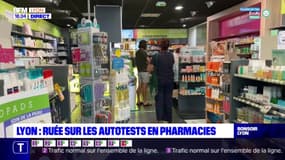 Lyon : ruée sur les autotests en pharmacies 