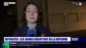 Une cinquantaine d'étudiants strasbourgeois débattent de la réforme des retraites