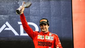 Carlos Sainz, à Abu Dhabi le 12 décembre 2021