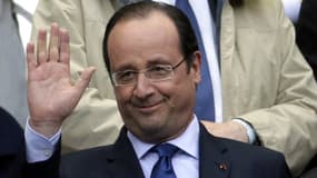 François Hollande lors de la finale de la coupe de France, samedi soir au Stade de France.